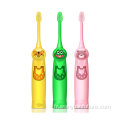 Brosse à dents électrique imperméable des enfants imprimés de couleur